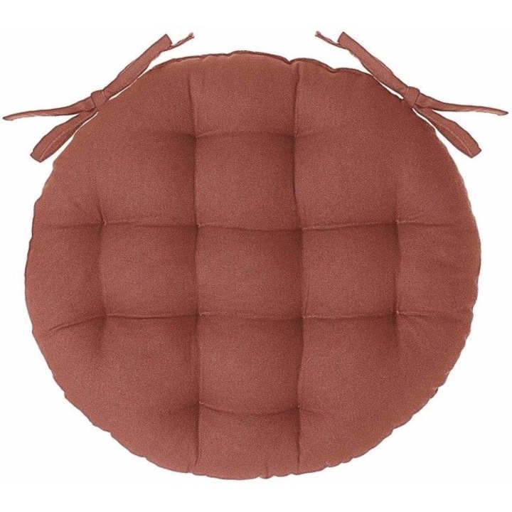 Perna scaun rotunda ROUND, Ø 38 cm - portocaliu