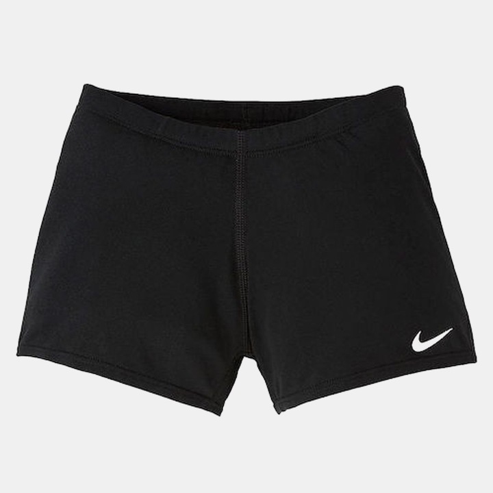 Sort inot piscina copii Nike Solid Square Leg, marime M, negru