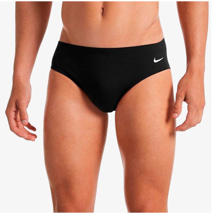 Мъжки бански, тип слип Nike Solid Brief, Размер 36, Черен