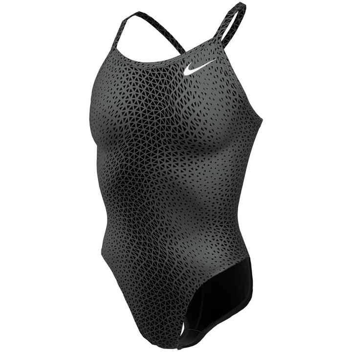 Дамски цял бански Nike Racerback, Размер 36, Черен