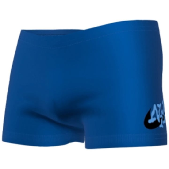 Sort inot piscina barbati Nike Scribble Square Leg, marime L, royal