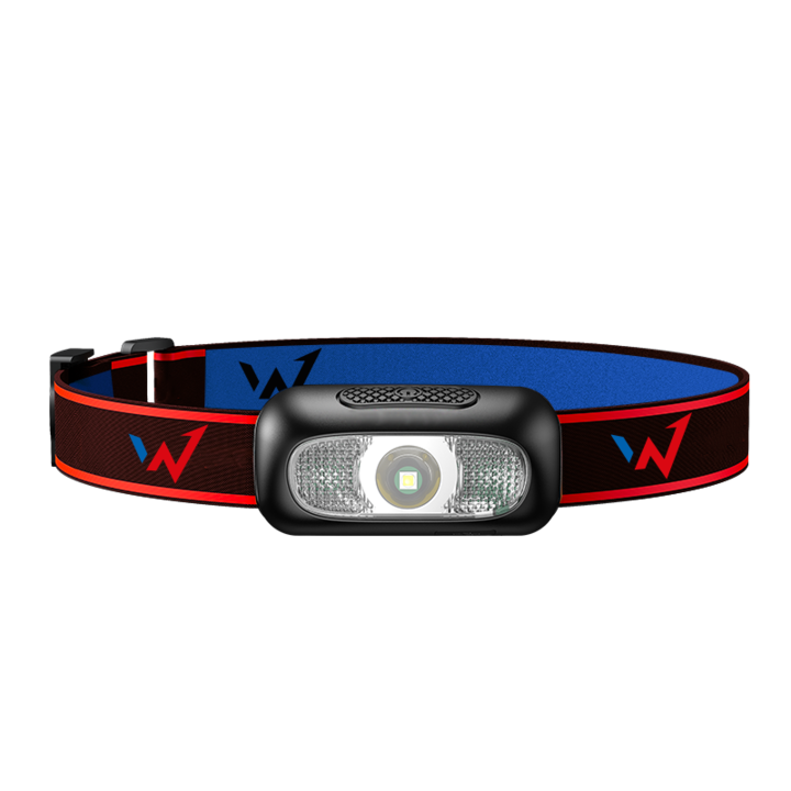Челник LED Wonder WT1101H, 2W, 110 лумена, Батерия 500mAh, IP44, Автономност 4ч, Дистанция на светене 35м, 5 режима на светене, Черен