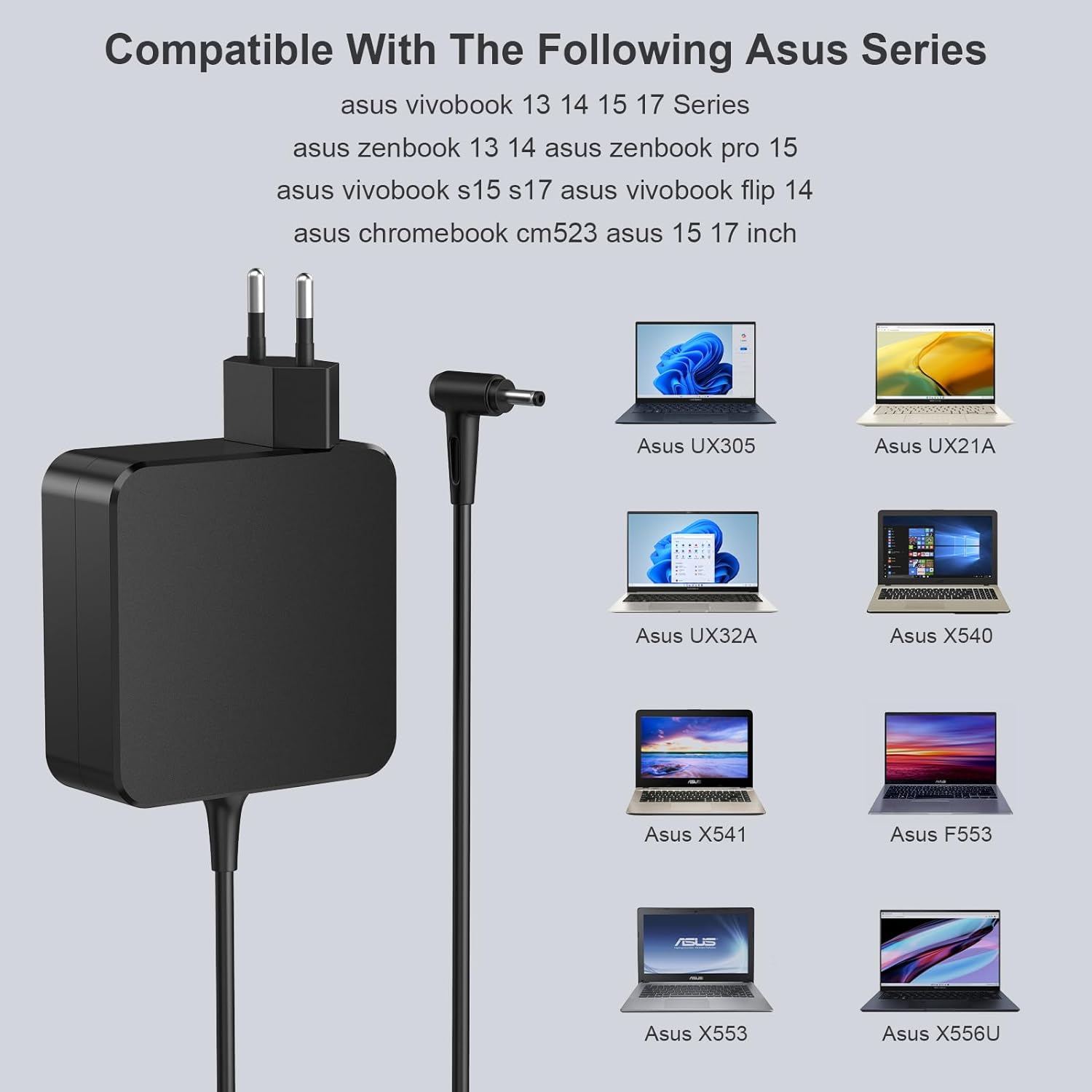 Chargeur 45W Compatible ASUS C301SA - 19V 2.37A - Neuf D'origine