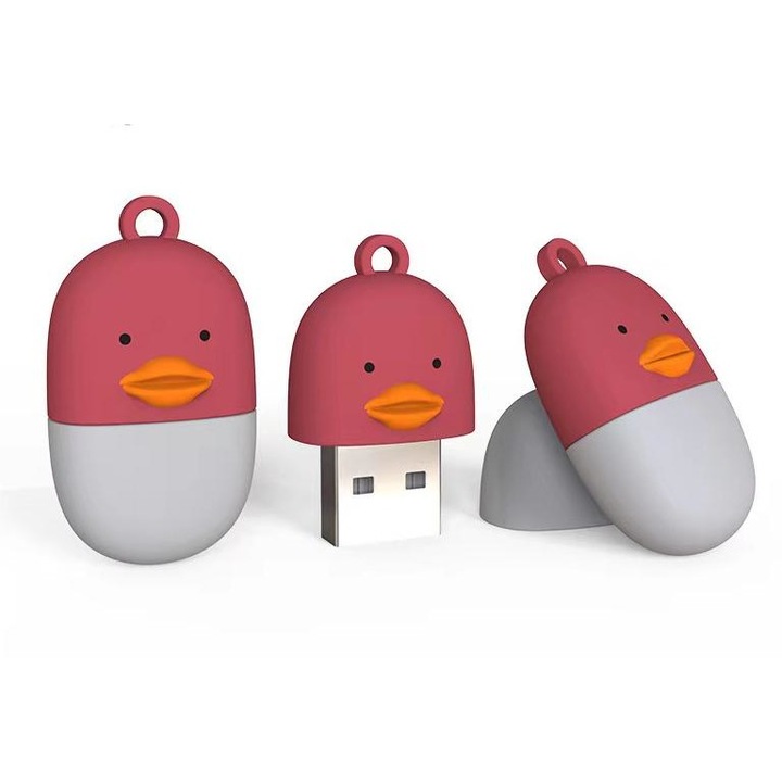 Memorie USB Animal Series, 64GB, impermeabil, portabil, multicolor