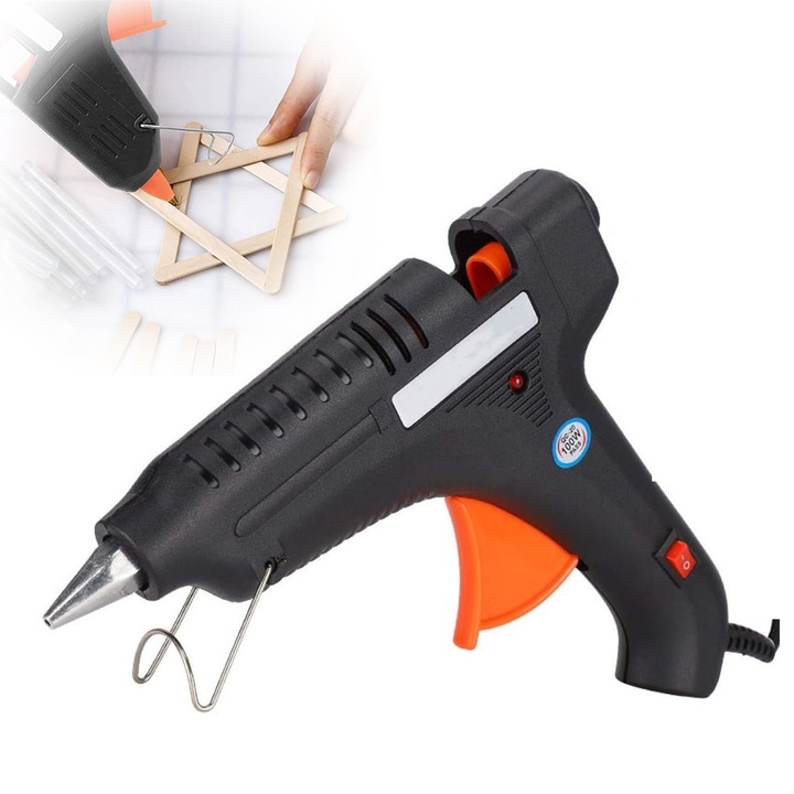 Set pistol de lipit 100W, Latauar, 19 cm x 17 cm