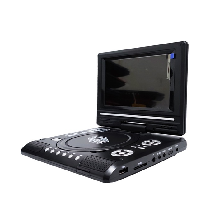 DVD Blu-ray плейър, преносим, 13,9 инча, многофункционален дизайн, всичко-в-едно, HD защита за очите, вградена батерия с голям капацитет за дълъг живот