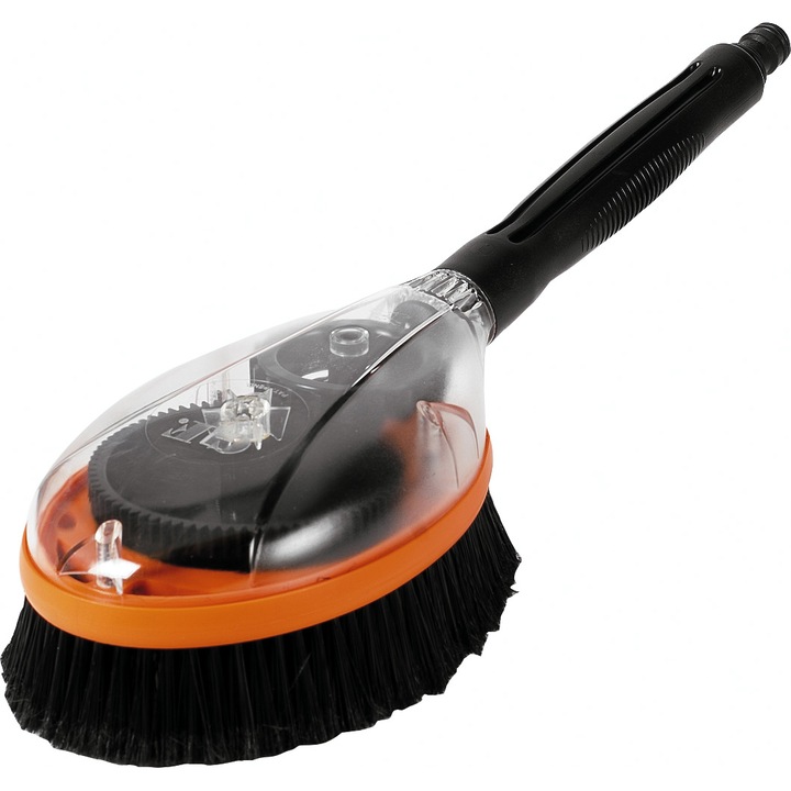 GF Garden GF80005175 forgókefe autómosáshoz, kerti tömlőcsatlakozóval, forgásvezérléssel, karcálló sörtékkel, alacsony nyomáson is használható