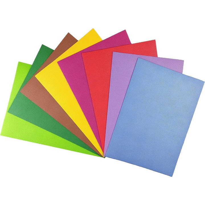 Set 8 foi de spuma A4, multicolor, val, Netuno