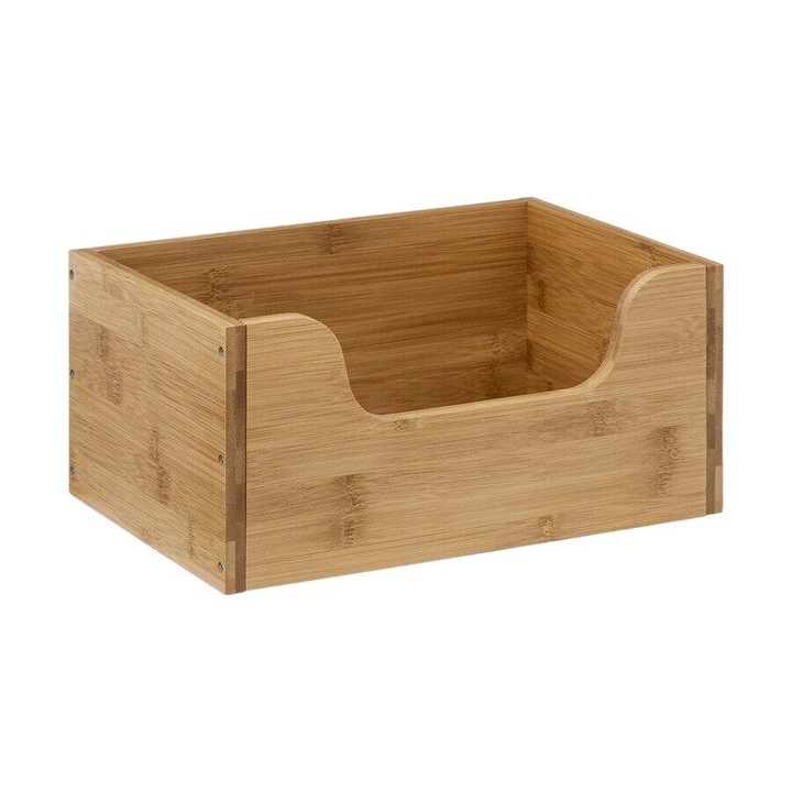 Cutie depozitare 5five Simply Smart, bambus, rezistenta la umiditate, 15x31.5x21cm