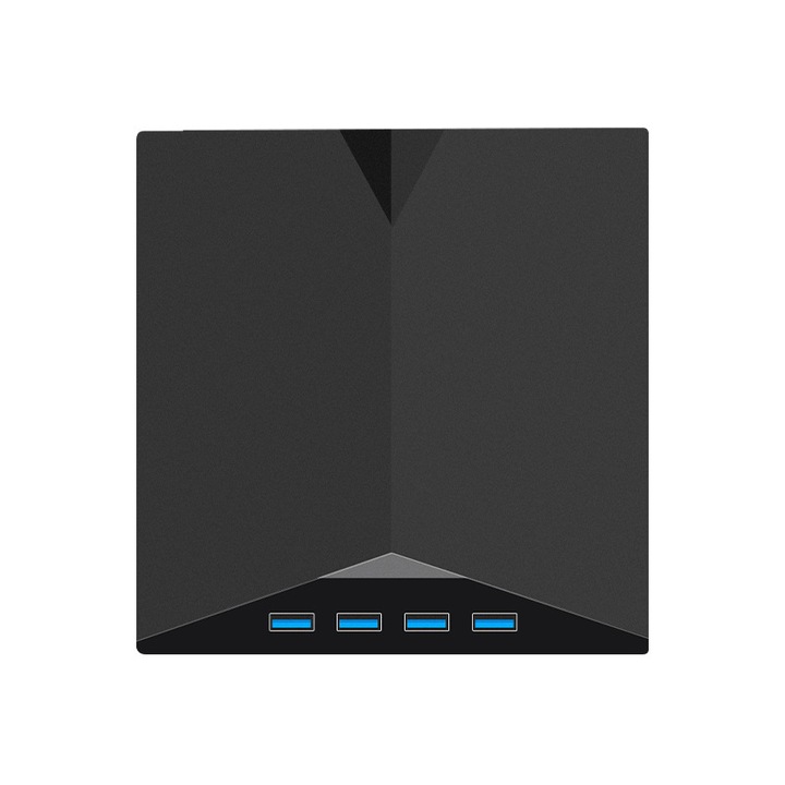 Външен оптично устройство JENUOS, 7-в-1, USB 3.0/Type-C, черно