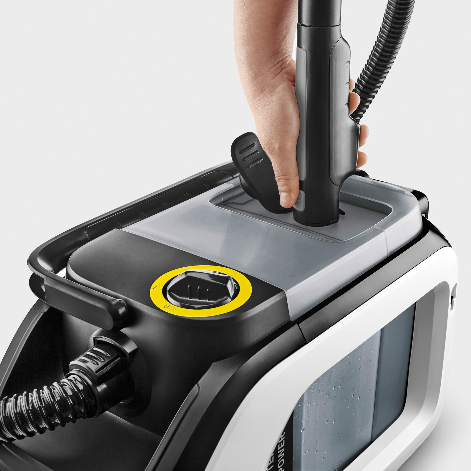 Aspirator de curatare SE 3-18 Compact, Karcher, fara baterie, 446x225x261mm, accesorii incluse