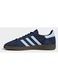 Мъжки спортни обувки, Adidas Handball Spezial, тъмносини, кожа набук, гумена подметка, Тъмносин, 39 1/3