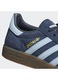 Мъжки спортни обувки, Adidas Handball Spezial, тъмносини, кожа набук, гумена подметка, Тъмносин, 39 1/3