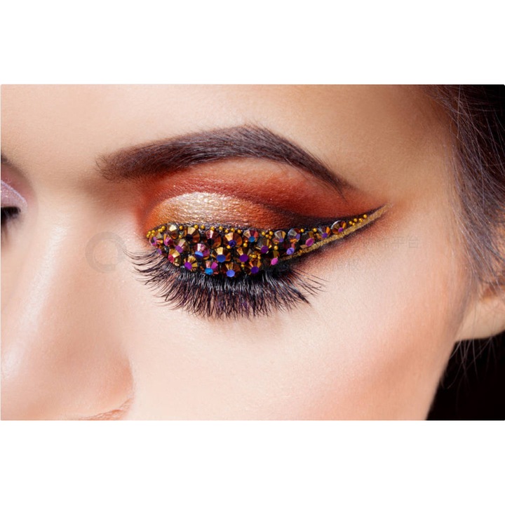 Set Strasuri Pentru Unghii, DIY Plasturi de Foraj Unghii, Produse Nail Art, Multicolor