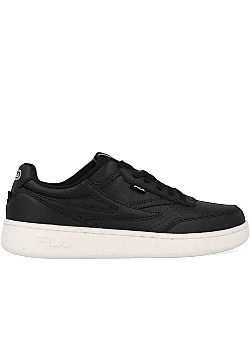 Pantofi barbati Fila, Piele naturala, Negru, Negru