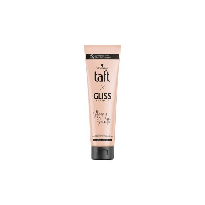 Crema pentru netezirea parului, Taft Gliss, 150 ml