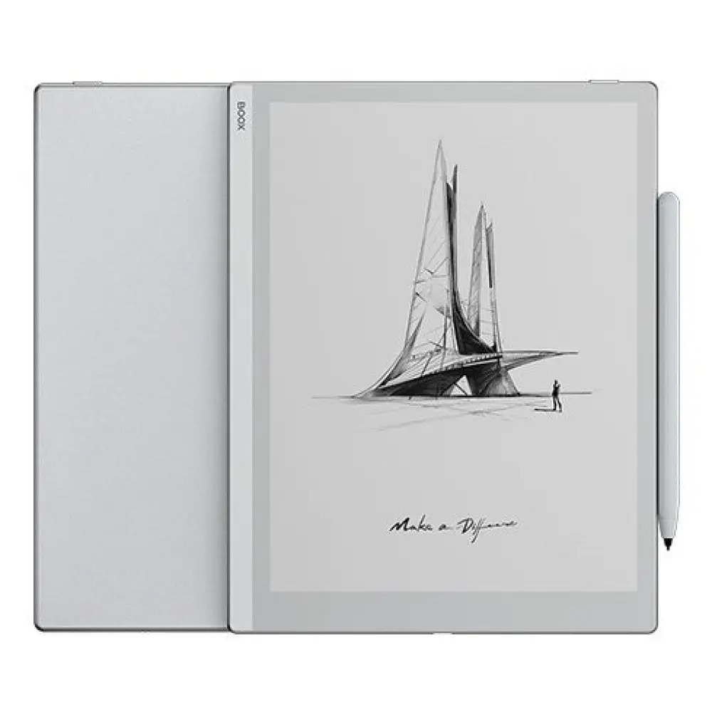 Tableta E-Ink Boox GO 10, 10.3 inch, Octa-Core, 4GB RAM, 64 GB, Android 12, Alb