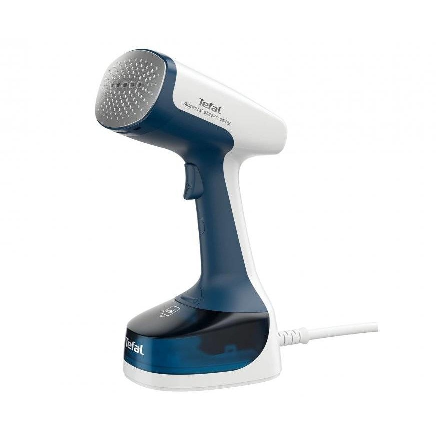 Aparat de calcat vertcal cu abur Tefal Access Steam Easy DT7170G0, 1400 W, abur variabil pana la 25 g/min, recipient apa 150ml, incalzire rapida 15secunde, alb/albastru