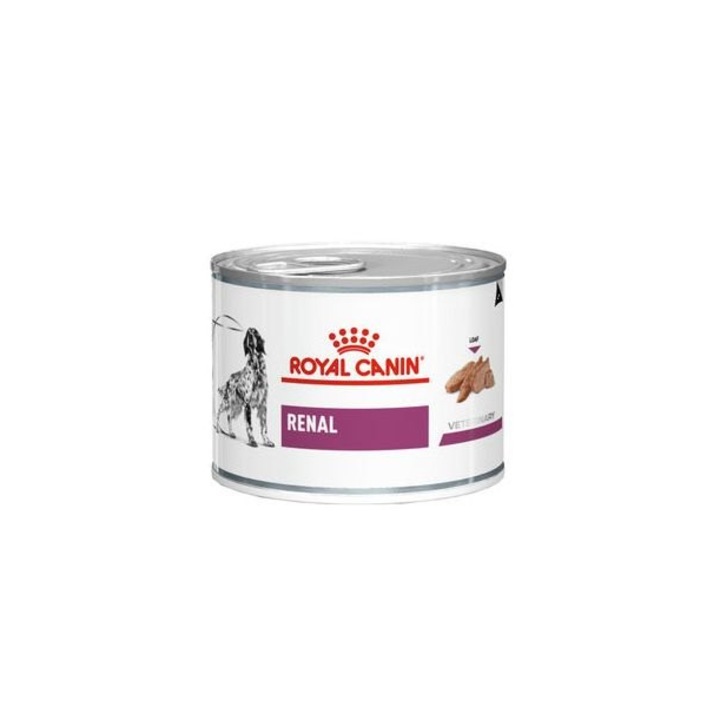 Set Hrana dietetica pentru caini Royal Canin, Renal 6x200 g