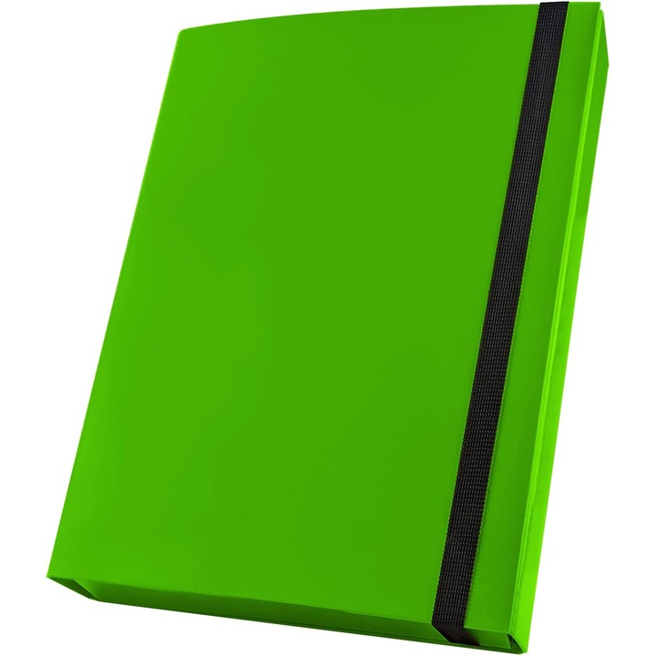 Dosar cu banda elastica, A4, 5 cm, verde deschis, Netuno