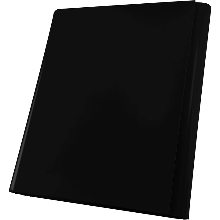 Dosar cu inchidere velcro, A4, 4 cm, negru, Netuno