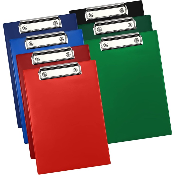 Set 7 Clipboard DIN A5 multicolor, Netuno