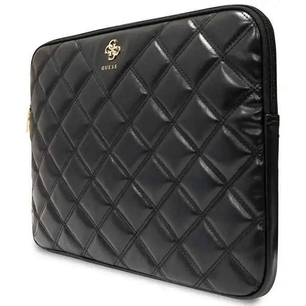 Husa Guess 4G Quilted compatibila cu laptop 14 inch Black