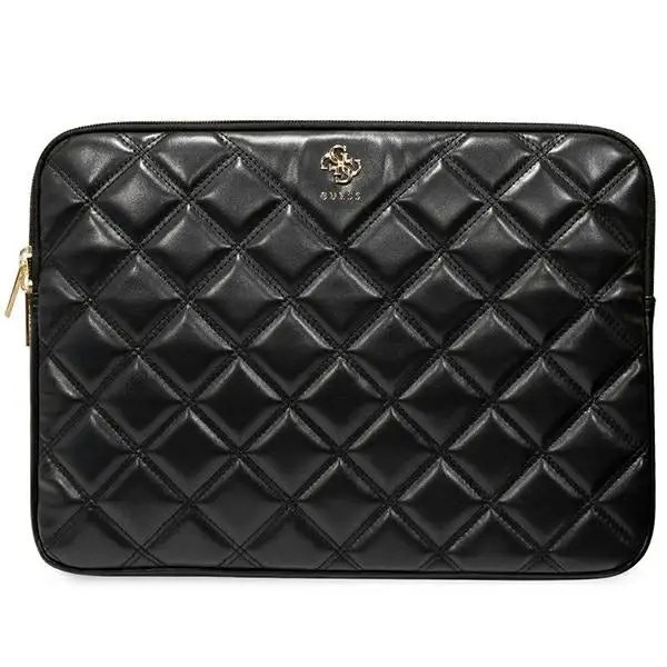 Husa Guess 4G Quilted compatibila cu laptop 14 inch Black