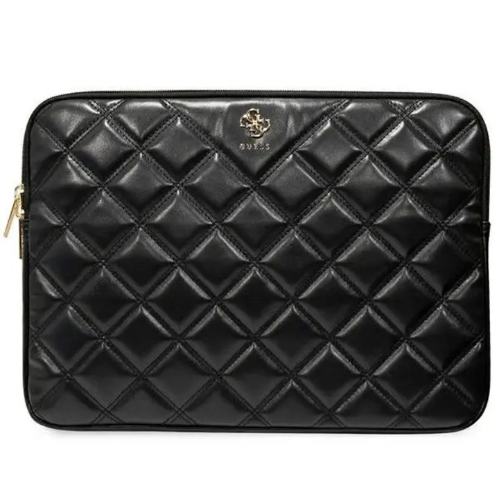 Husa Guess 4G Quilted compatibila cu laptop 14 inch Black