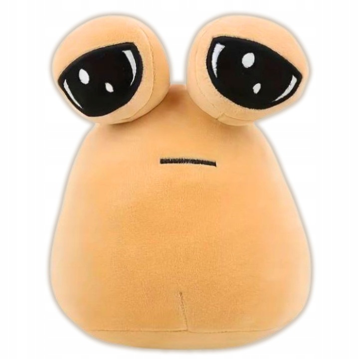 Jucarie de plus Plush POU, decorativa, educativa, 22cm