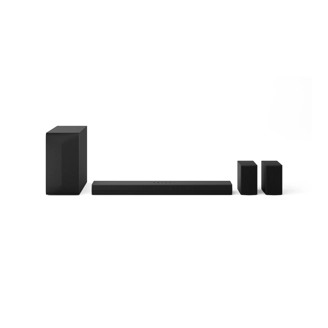 Soundbar LG S60TR, 5.1 , 440W, Kit Wireless Surround inclus, Subwoofer Wireless, HDMI, USB, Negru