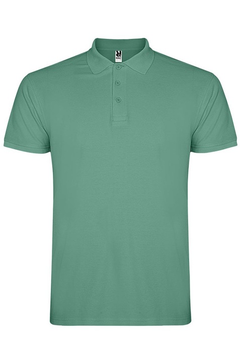 Tricou polo barbati, bumbac 100%, Roly Star, dark mint, 2XL