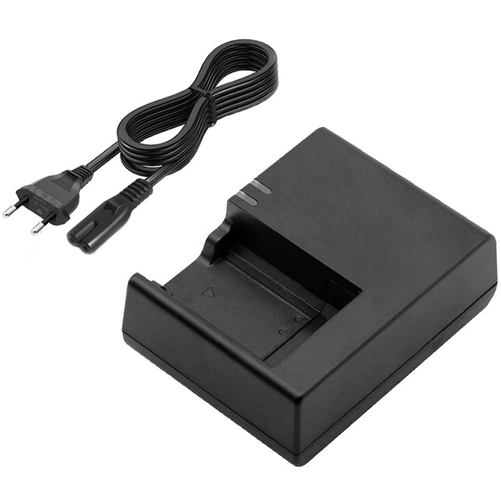 Incarcator compatibil baterie Camera Canon LP-E10 EOS 1100D 1200D 1500D 3000D X50, negru