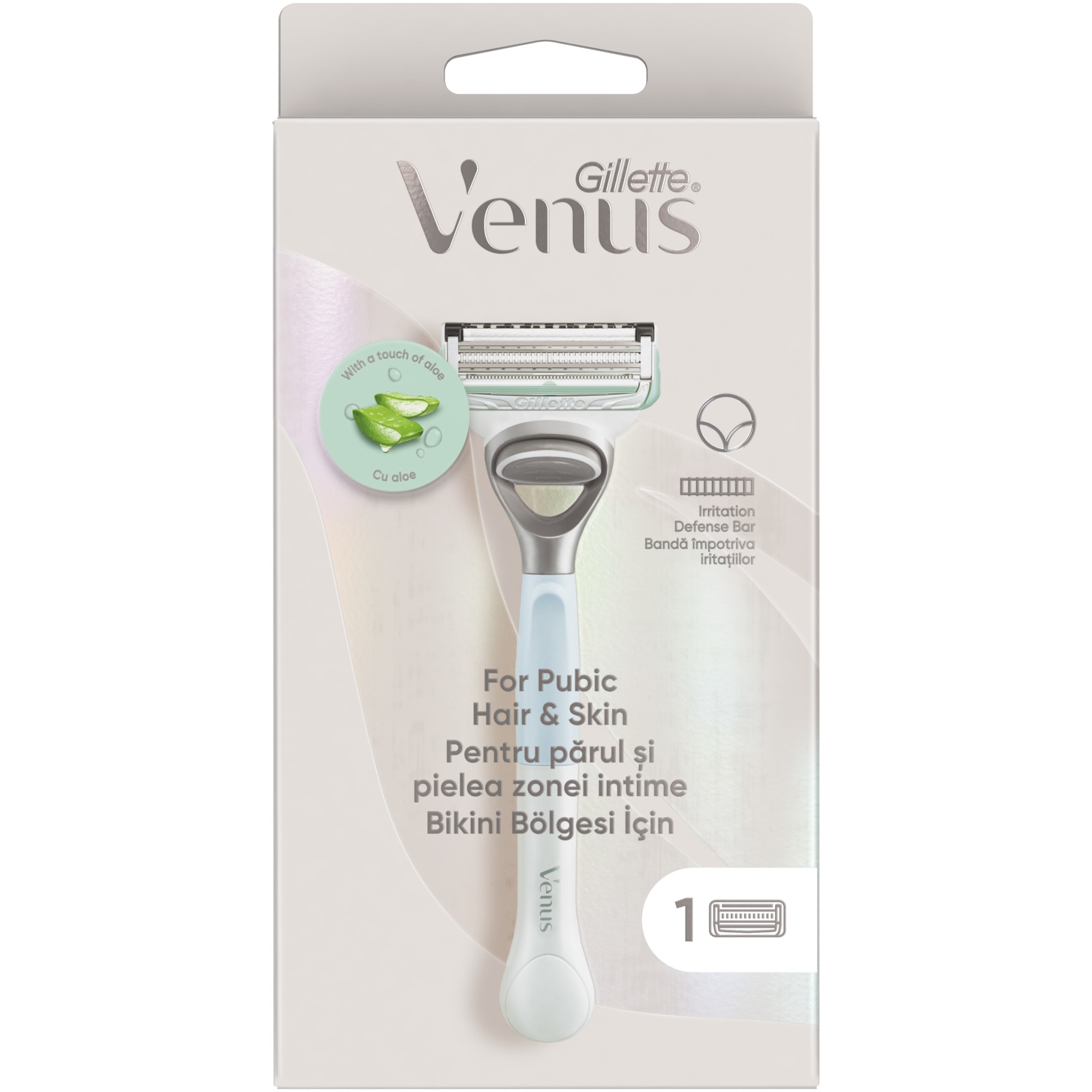 Aparat de ras Gillette Venus pentru parul si pielea zonei intime