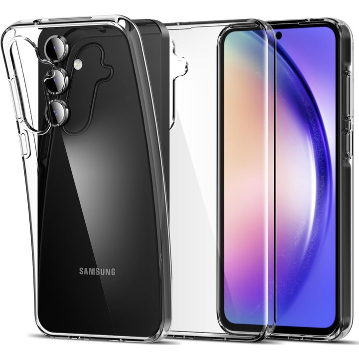 Кейс за Samsung Galaxy M55 Anti-Shock 1.5мм прозрачен