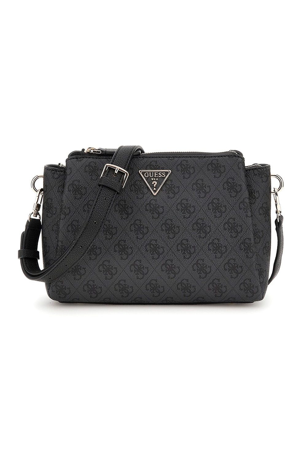 GUESS, Geanta tote cu model monograma Noelle