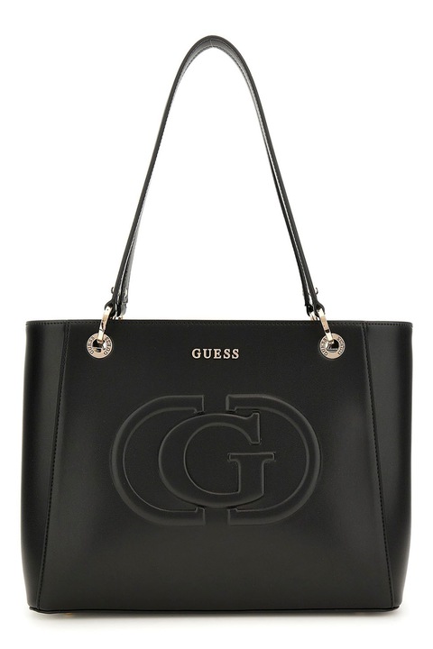 GUESS, Mietta, Дамска чанта, Еко кожа, Черна