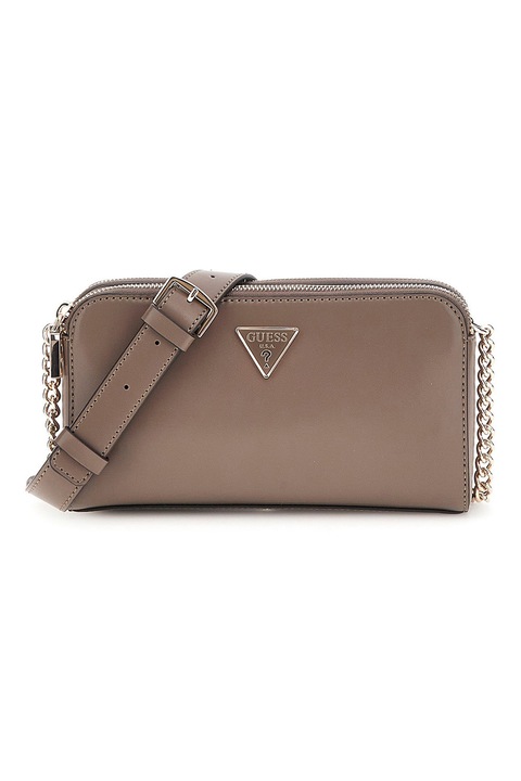 GUESS, Daryna táska láncos keresztpánttal, Tópbarna