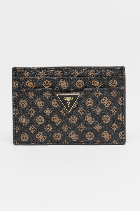 Guess, Калъф за карти с монограм, Сив