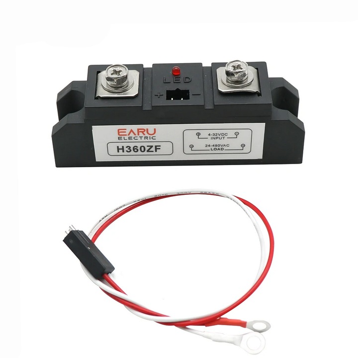 Releu Industrial, Monofazat, Intrare 3-32VDC, Iesire 24-480VAC, 60A