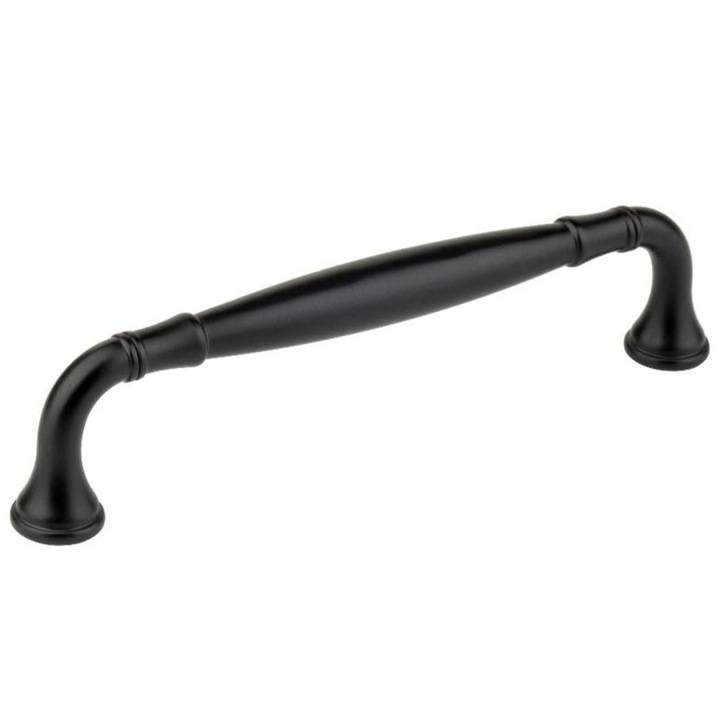Artesi bútorfogantyú, fekete kivitel, L:112 mm