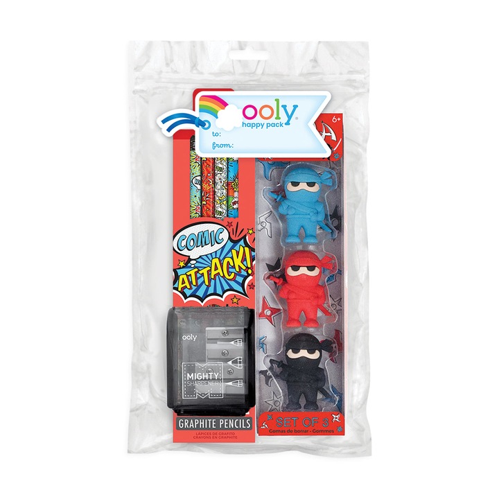 Подаръчен комплект Happy Pack - Comic Attack