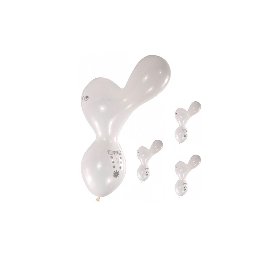 Baloane latex figurine Pinguin, Riethmueller, 4 buc