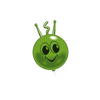 Balon latex figurina Martian, Riethmueller, 1 buc Balon latex figurina Martian, Riethmueller, 1 buc