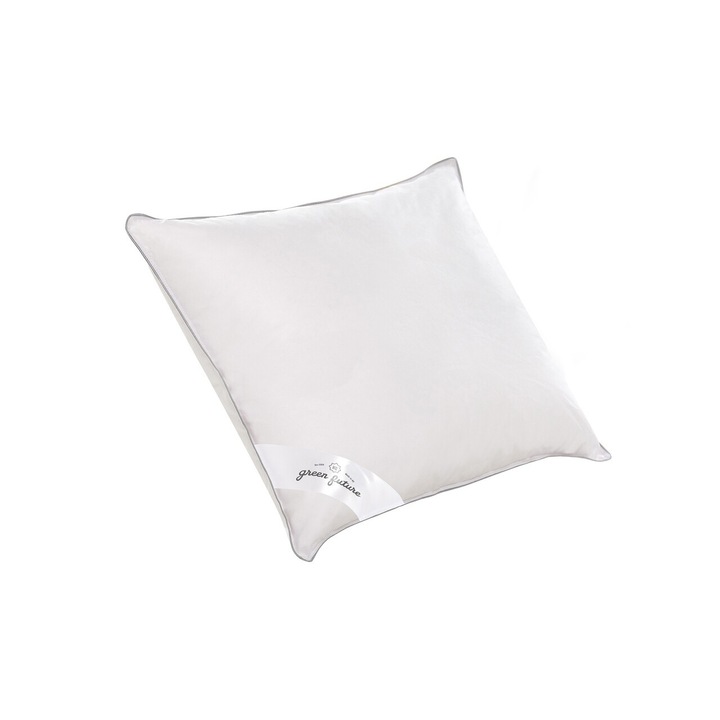 Perna Green Future FEELING, 70 x 70 cm, umplutura 50% puf gasca 50% pana de gasca