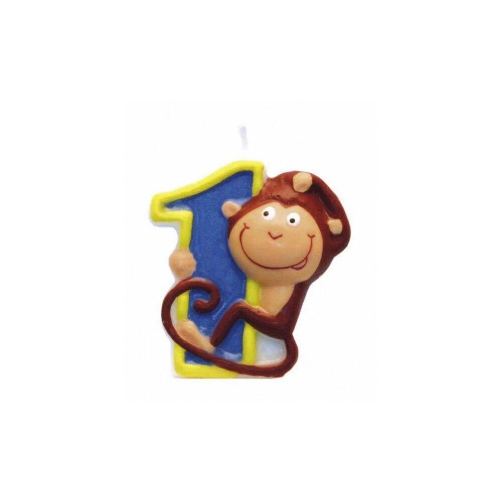 Lumanare cifra 1 Safari, Riethmueller, 1 buc