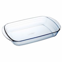 Vas termorezistent dreptunghiular 33 x 20 cm sticla termorezistenta Arcuisine