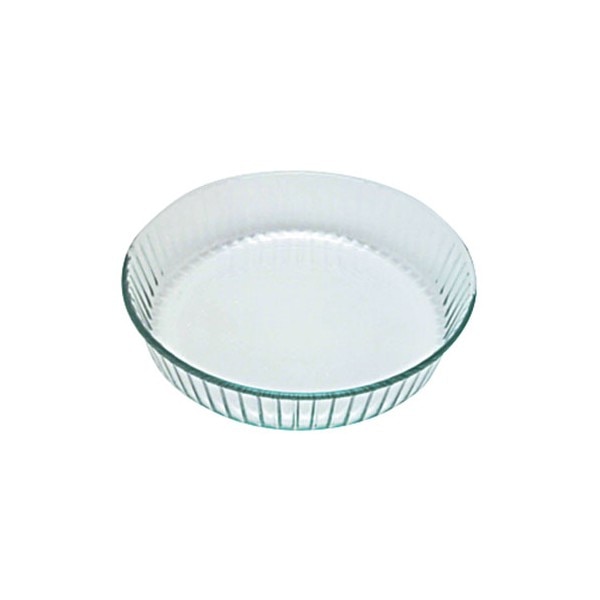 Vas termorezistent rotund 26 cm sticla termorezistenta Pyrex