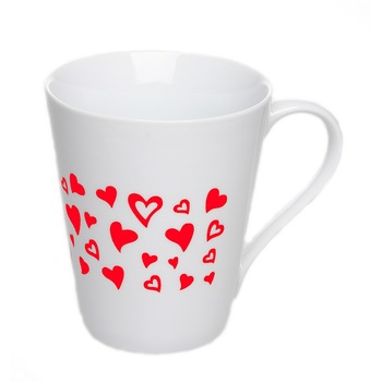 Cana portelan 250 ml, model inimi Glasmark Cana portelan 250 ml, model inimi Glasmark