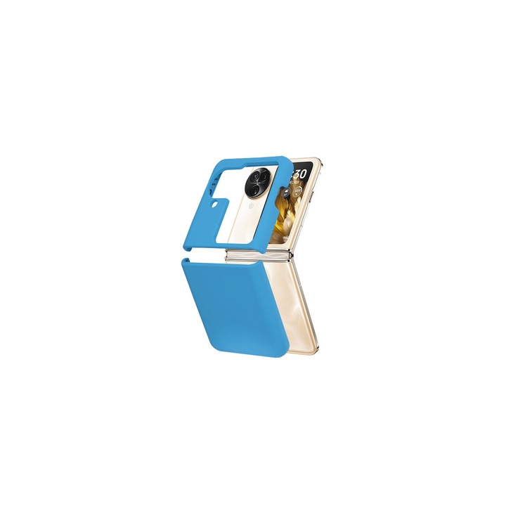Калъф за Oppo Find N3 Flip Marmalis Soft Edge Silicone Denim Blue